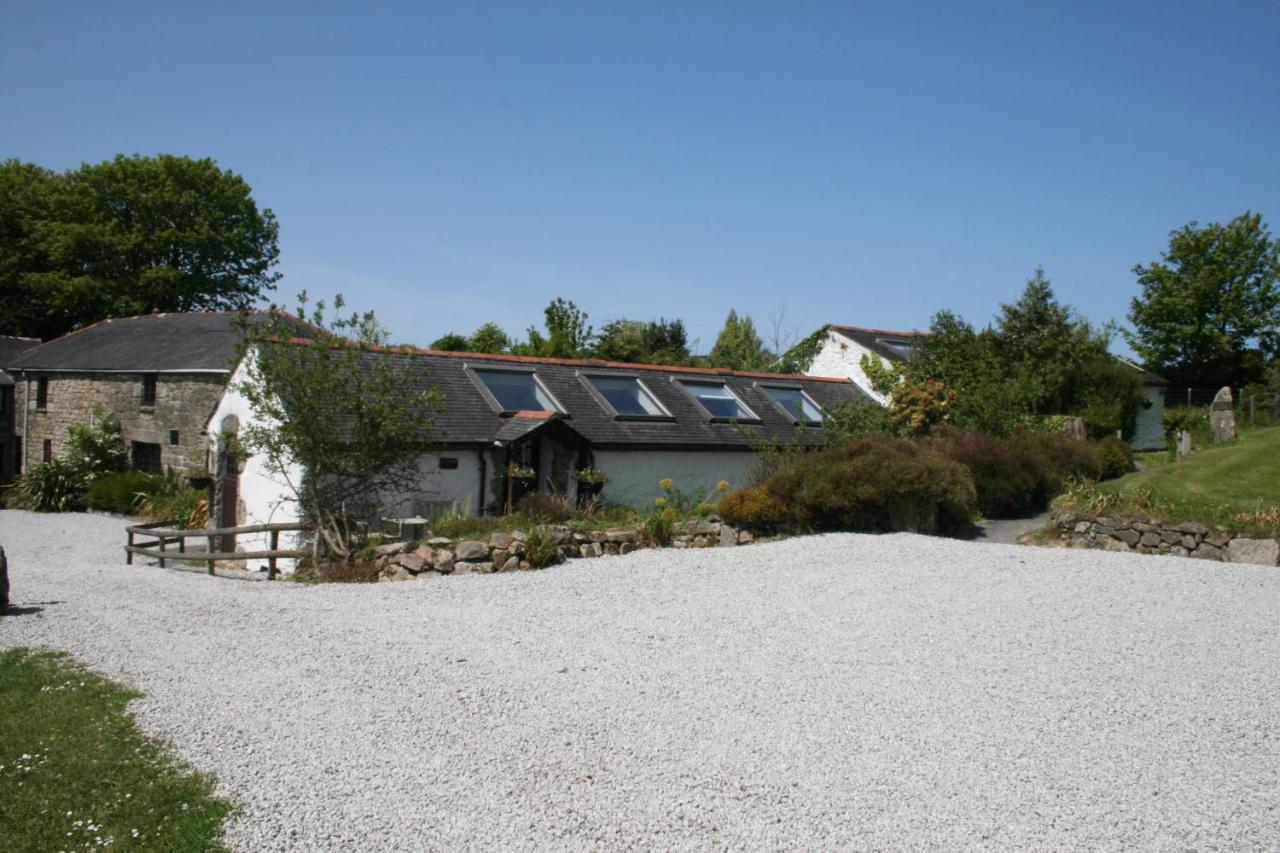 Cosy Barn On Rural Smallholding With Alpacas, Goats & Pigs Stithians Bagian luar foto